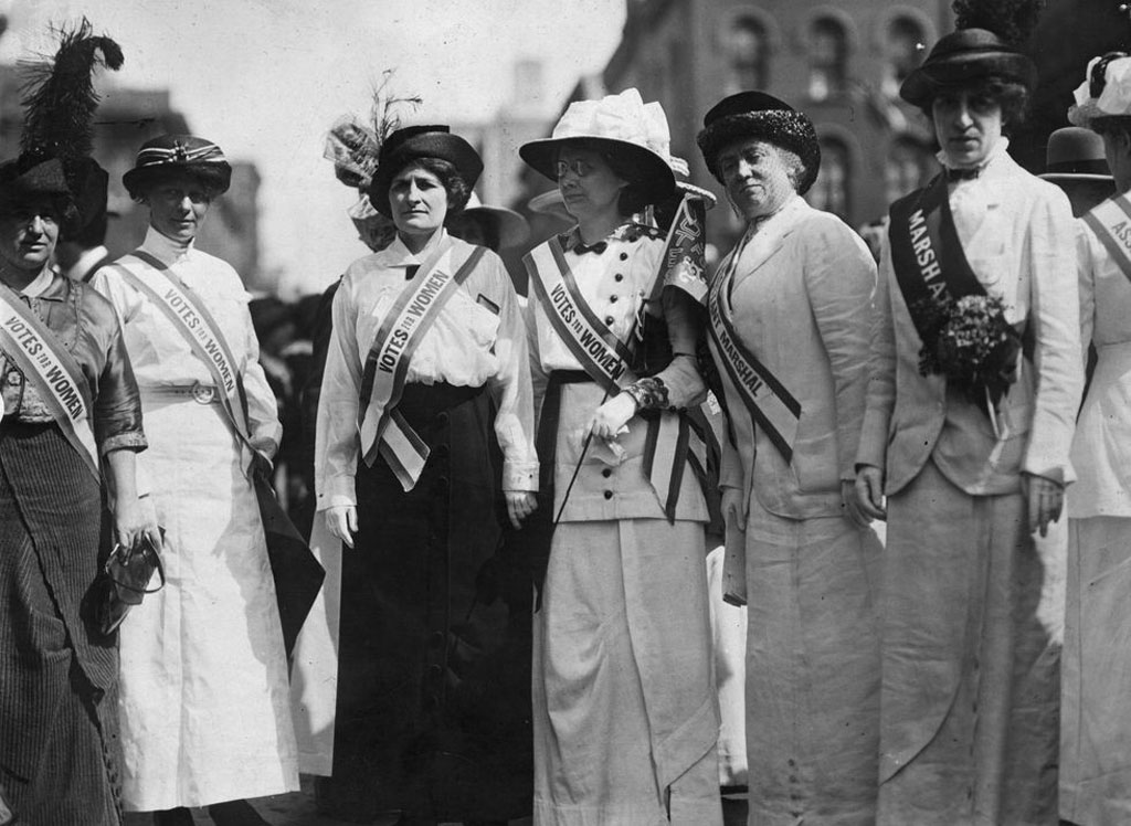 Suffragettes fought for a woman's right to vote