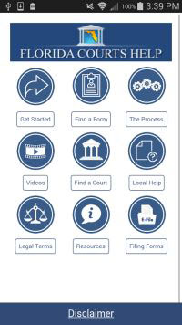 Florida Courts Help App Florida Courts Help App Logo