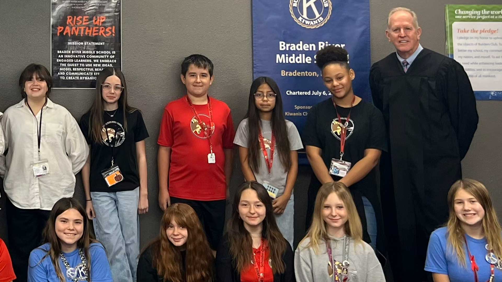 This is an image of a group of students.